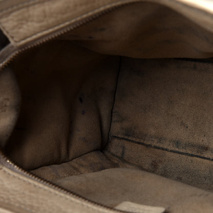 Celine Drummed Calfskin Nano Luggage Dune 11 of 16