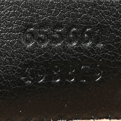 Gucci Wonka Grain Calfskin Mini Diana Tote Bag Black Yellow Fluo 7 of 13