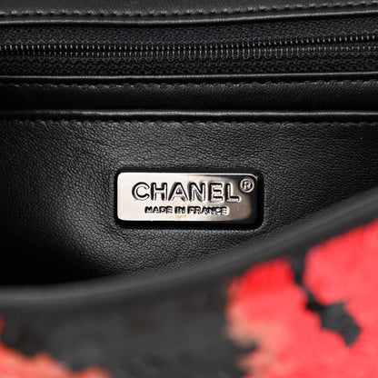 Chanel Sequin Mini Rectangular Flap Red Black Multicolor 6 of 11