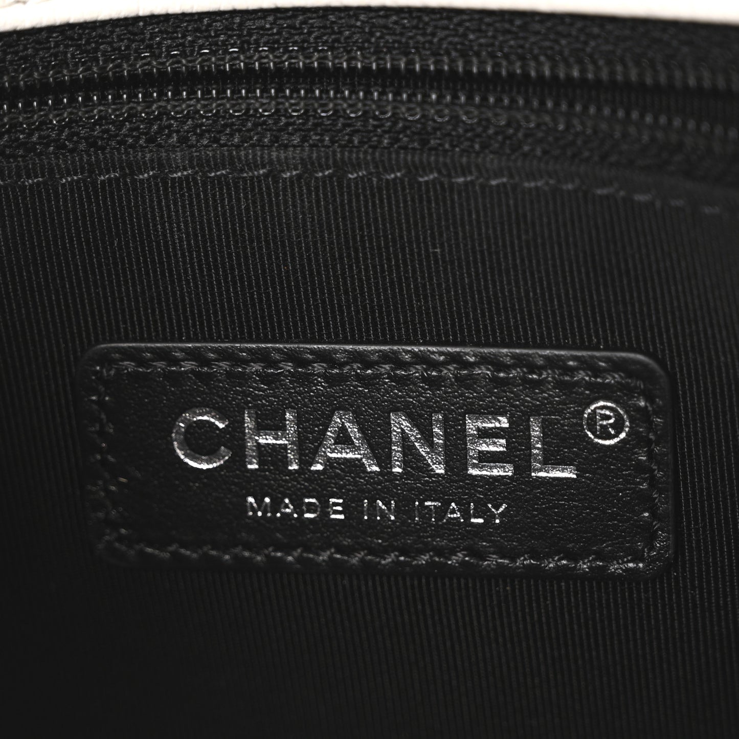 Caviar Quilted My Everything Small Flap White Black