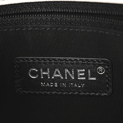 Chanel Caviar Quilted My Everything Small Flap White Black 6 of 10
