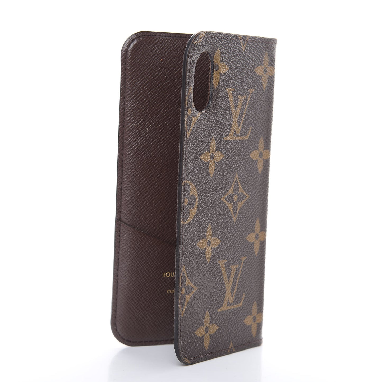 Monogram iPhone X Folio Case