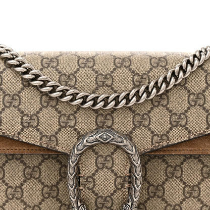 Gucci GG Supreme Monogram Small Dionysus Shoulder Bag Taupe 9 of 12