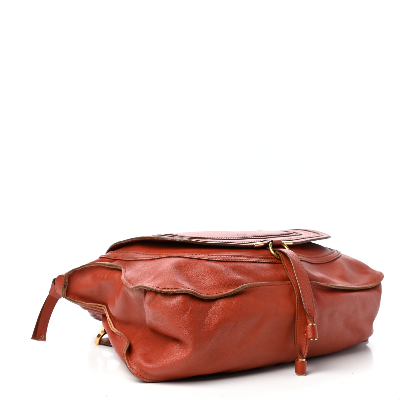 Calfskin Large Marcie Satchel Maple Leaf