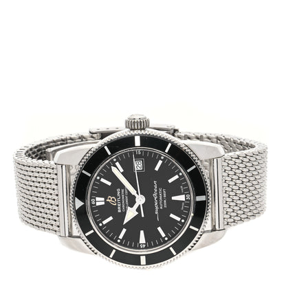 Breitling Stainless Steel 42mm Super Ocean Heritage II Automatic Watch Black A17321 2 of 5
