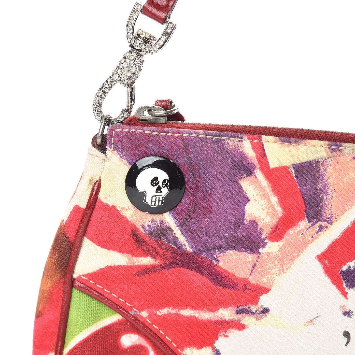 Canvas Le Victim Mini Saddle Pochette Red