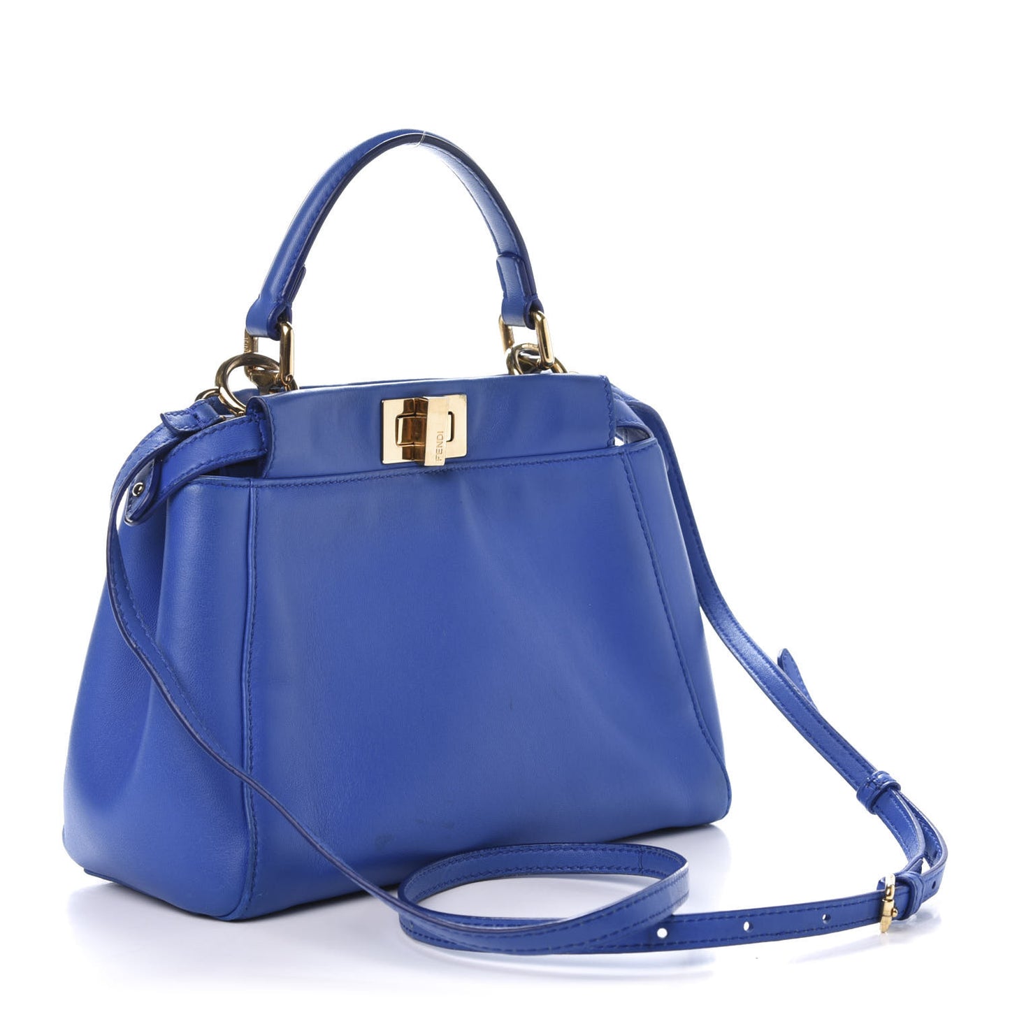 Nappa Mini Peekaboo Iconic Satchel Bleuette
