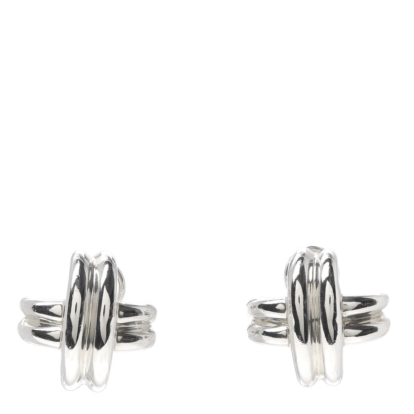 Sterling Silver Signature X Earrings