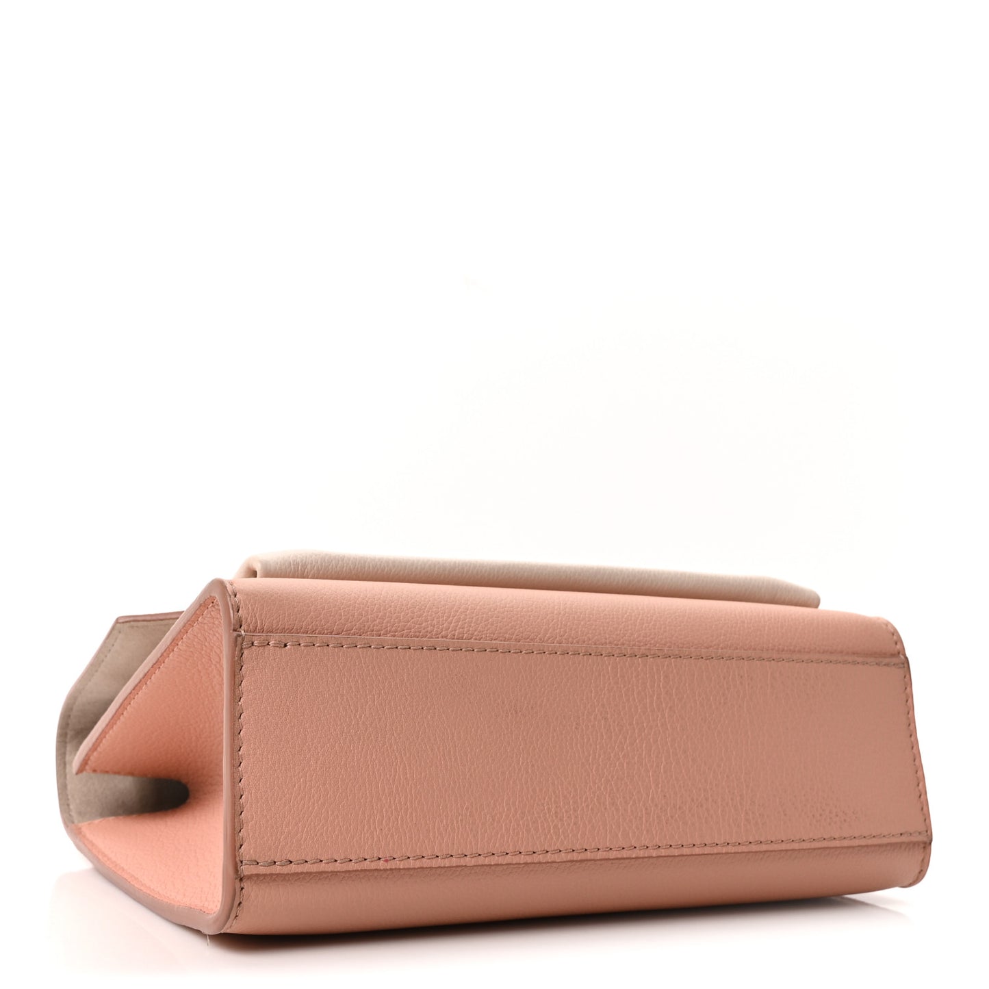 Soft Calfskin My Lockme Chain Bag Rose Trianon
