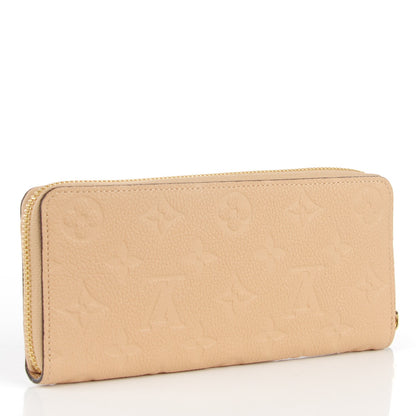 Louis Vuitton Empreinte Clemence Wallet Dune 3 of 7