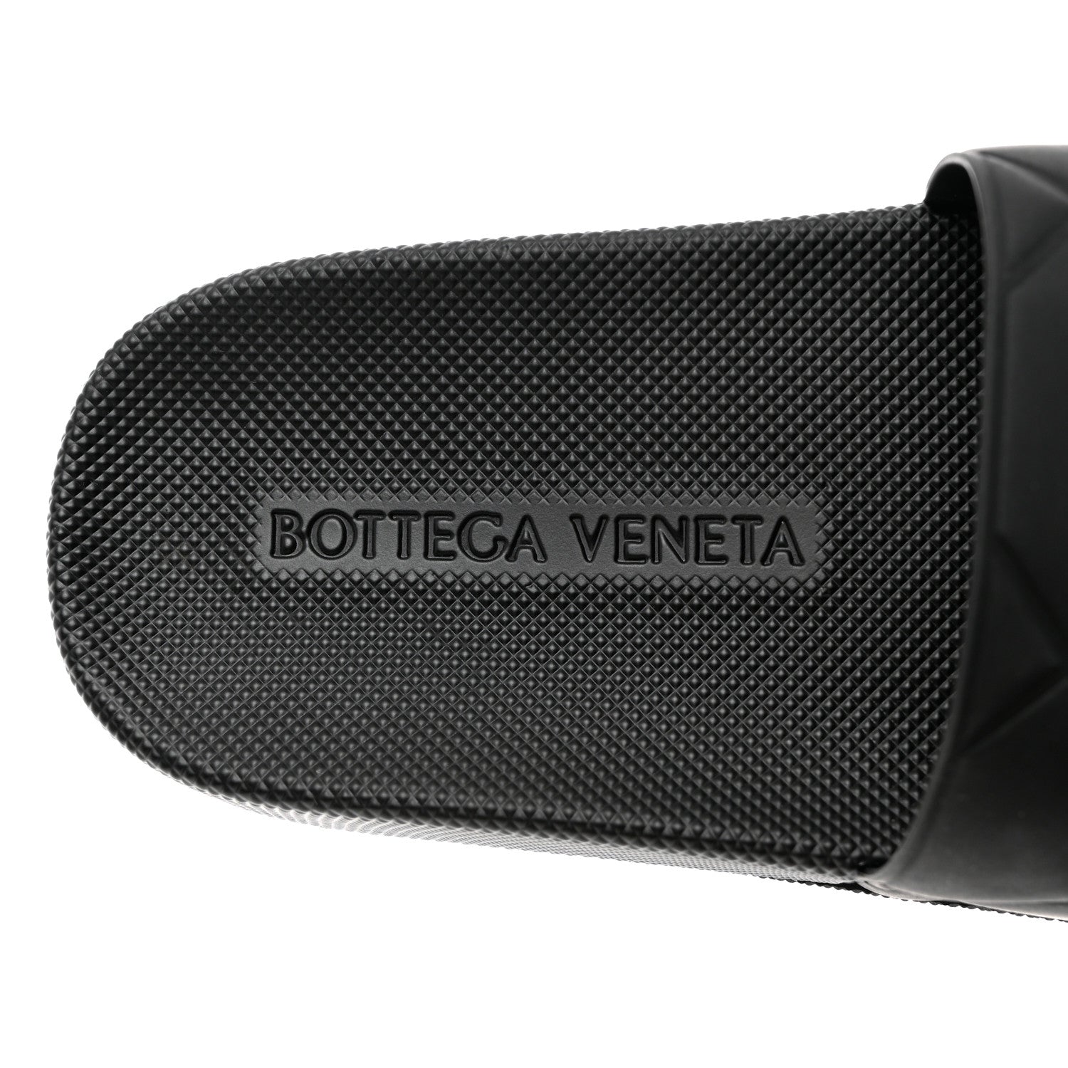 Bottega Veneta Rubber The Slider Sandals 36 Black 6 of 9