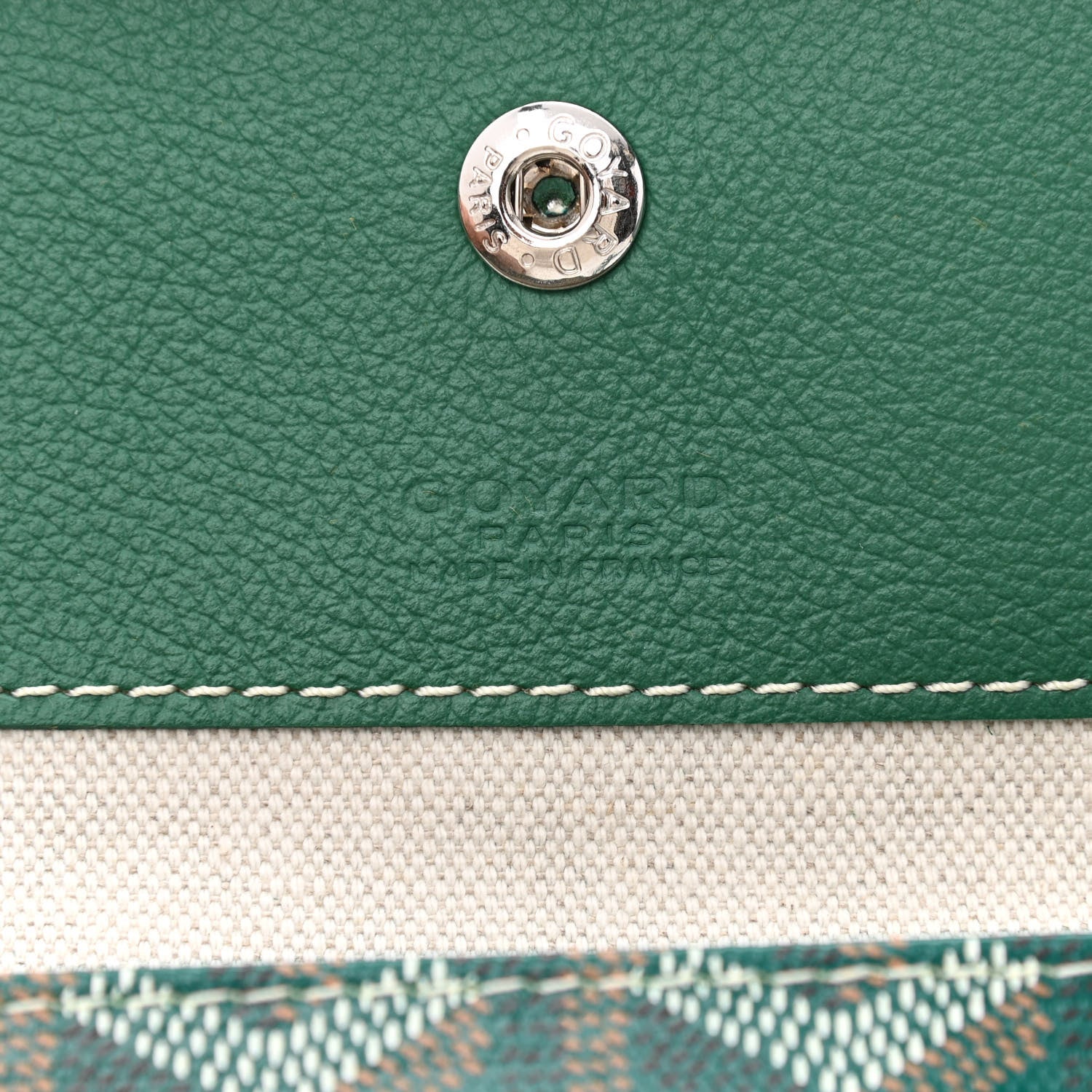 Goyard Goyardine Saint Louis GM Green 7 of 11