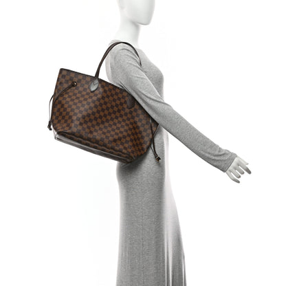 Louis Vuitton Damier Ebene Neverfull MM 2 of 10