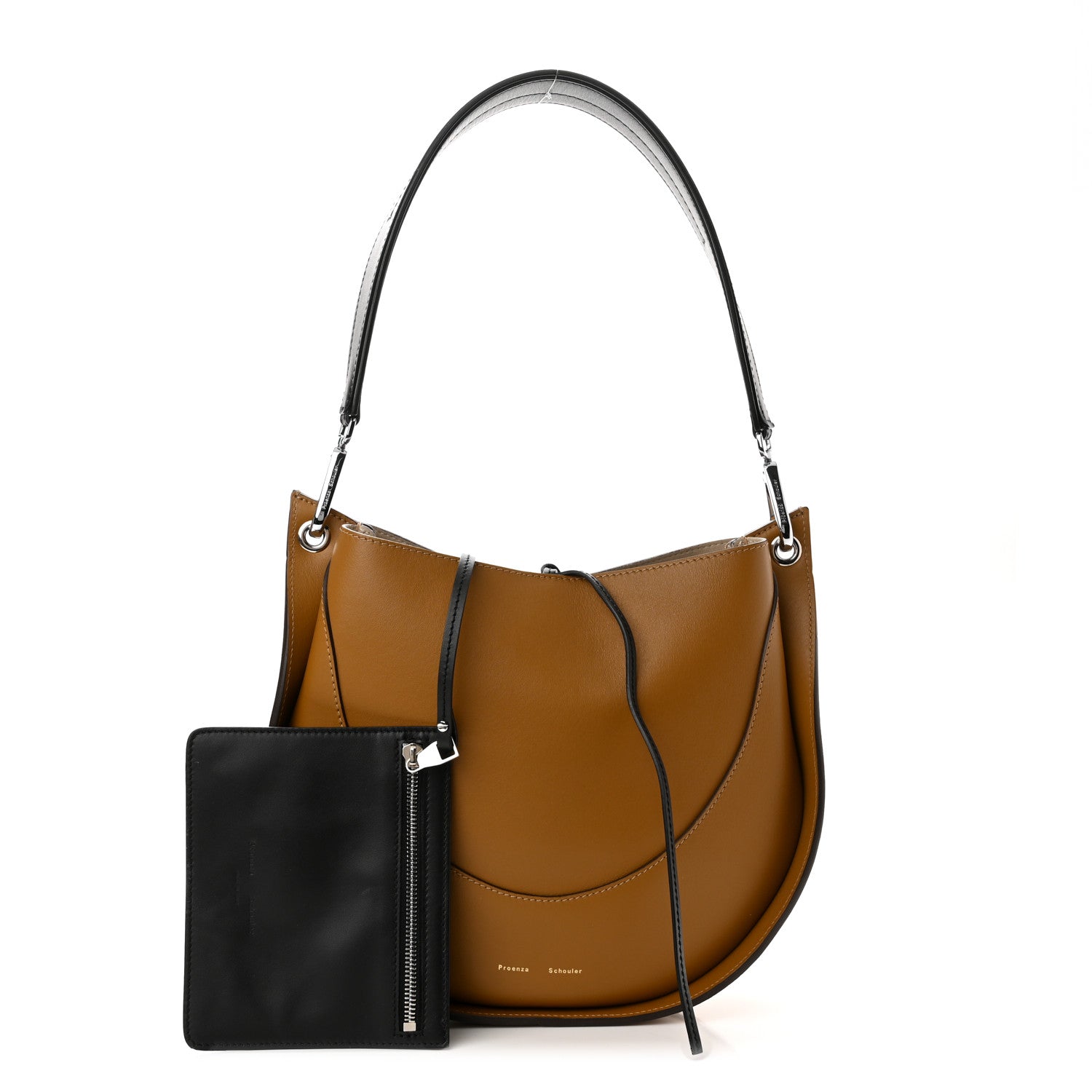 Proenza Schouler Calfskin Arch Shoulder Bag Olive Oil 1 of 9