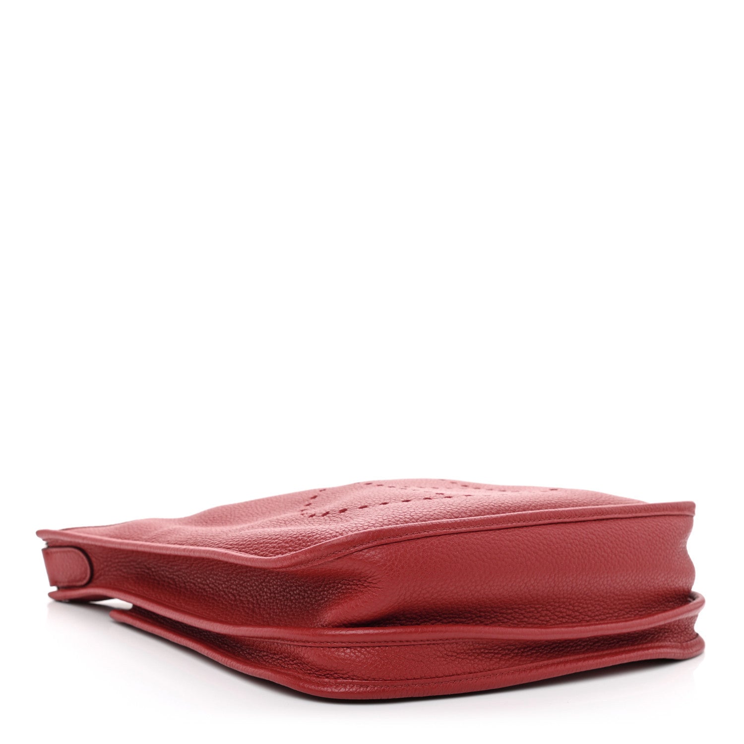 Hermes Taurillon Clemence Evelyne III PM Rouge Casaque 3 of 11
