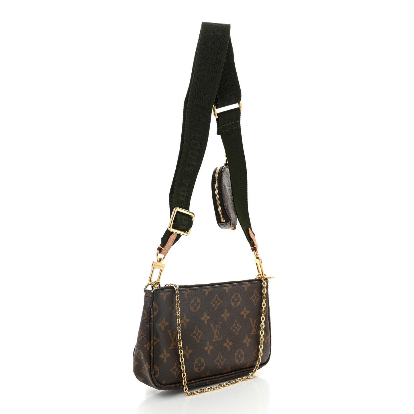 Monogram Multi Pochette Accessories Kaki