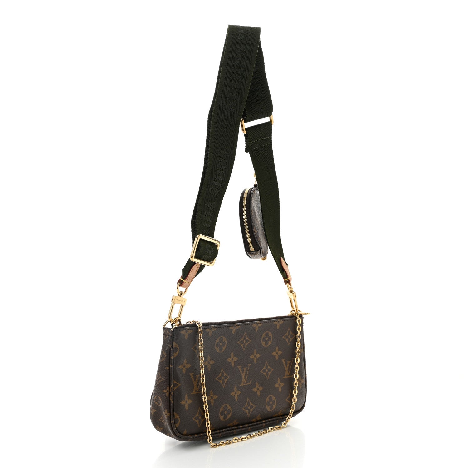 Louis Vuitton Monogram Multi Pochette Accessories Kaki 3 of 10