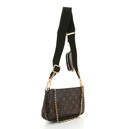 Louis Vuitton Monogram Multi Pochette Accessories Kaki 3 of 10