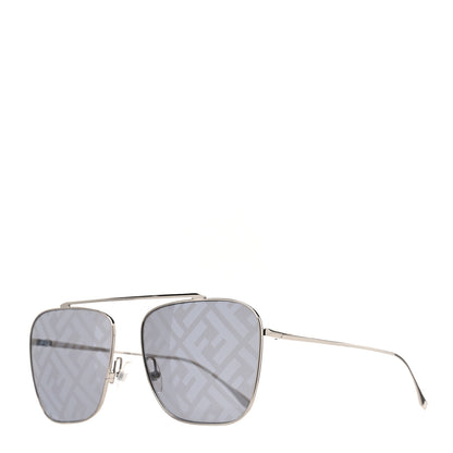 Fendi Metal Aviator Sunglasses FF 0406S Black 1 of 8