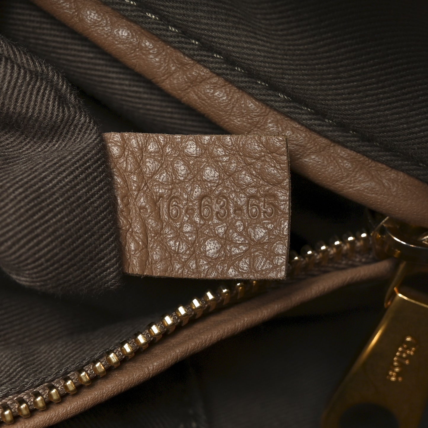 Calfskin Medium Marcie Satchel Tan