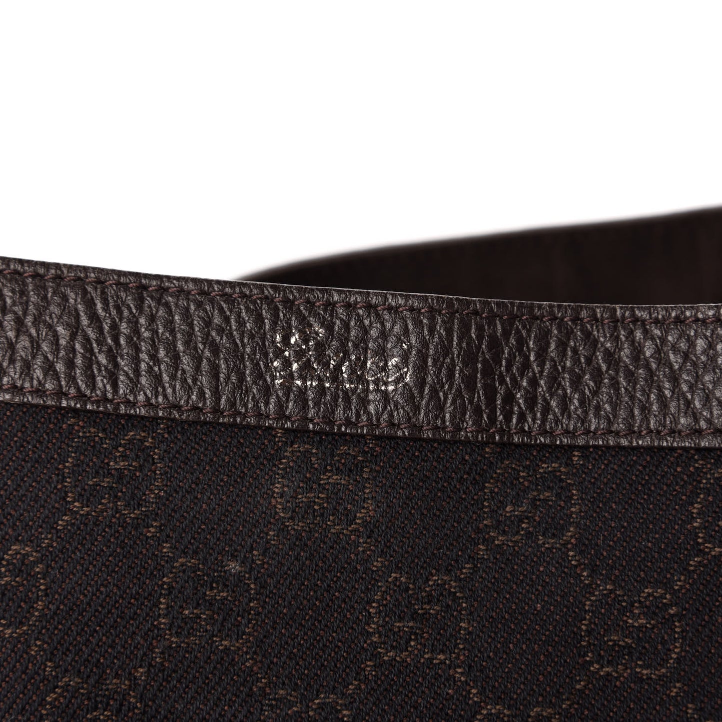 Monogram Medium Abbey Convertible Tote Dark Brown