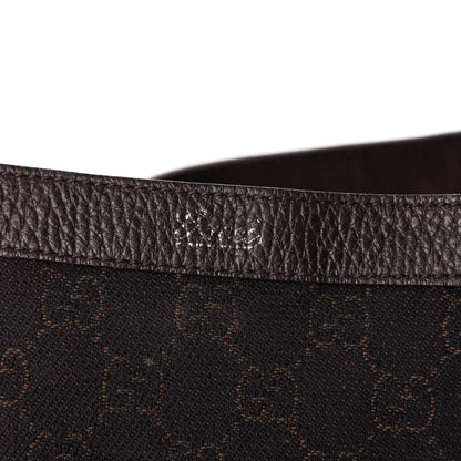 Gucci Monogram Medium Abbey Convertible Tote Dark Brown 11 of 11