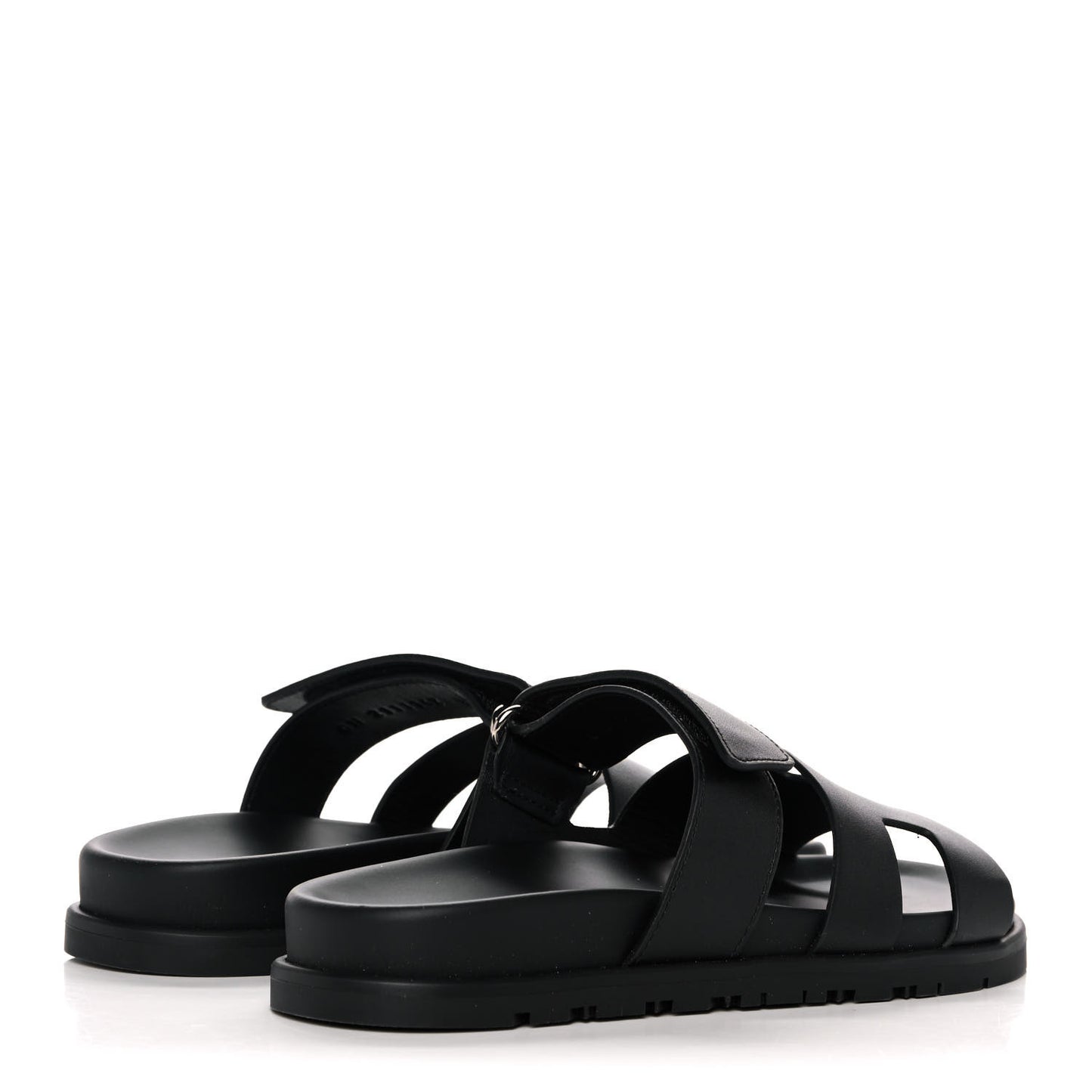 Calfskin Womens Chypre Sandals 35 Black