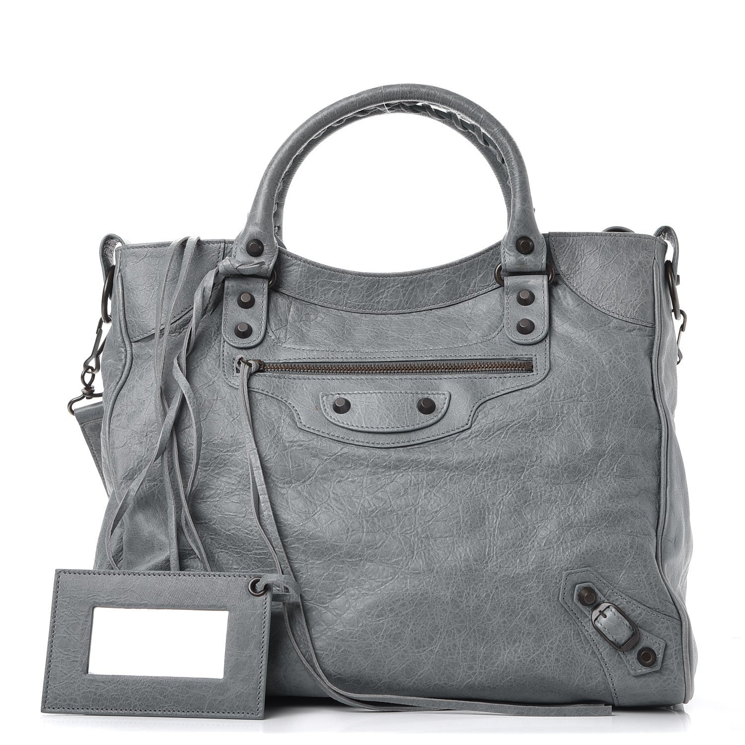 Balenciaga Agneau Classic Hardware Velo Ardoise 1 of 9