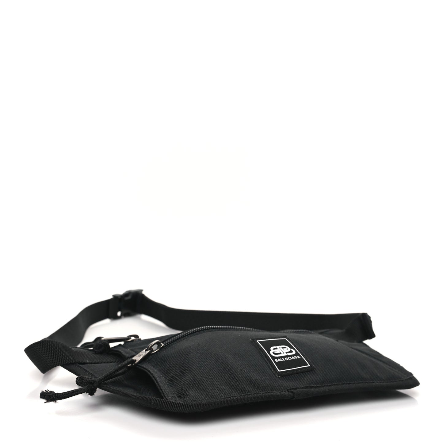 Sustainable Casual Nylon Weekend Belt Wallet Black