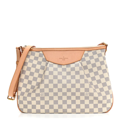 Louis Vuitton Damier Azur Siracusa MM 1 of 10