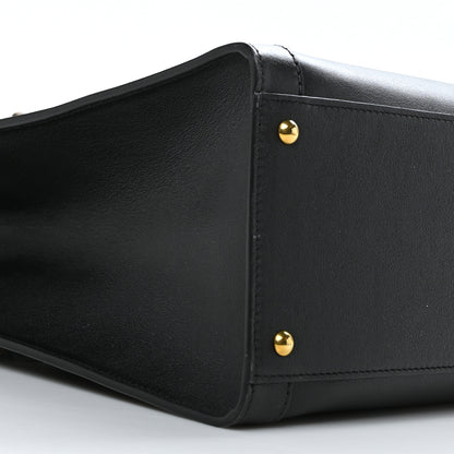 Gucci Calfskin Medium Diana Tote Bag Black Yellow Fluo 10 of 12