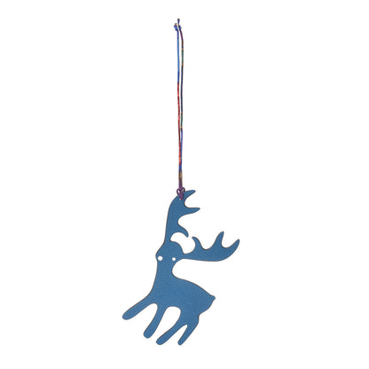 Hermes Togo Epsom Petit H Reindeer Bag Charm 1 of 3