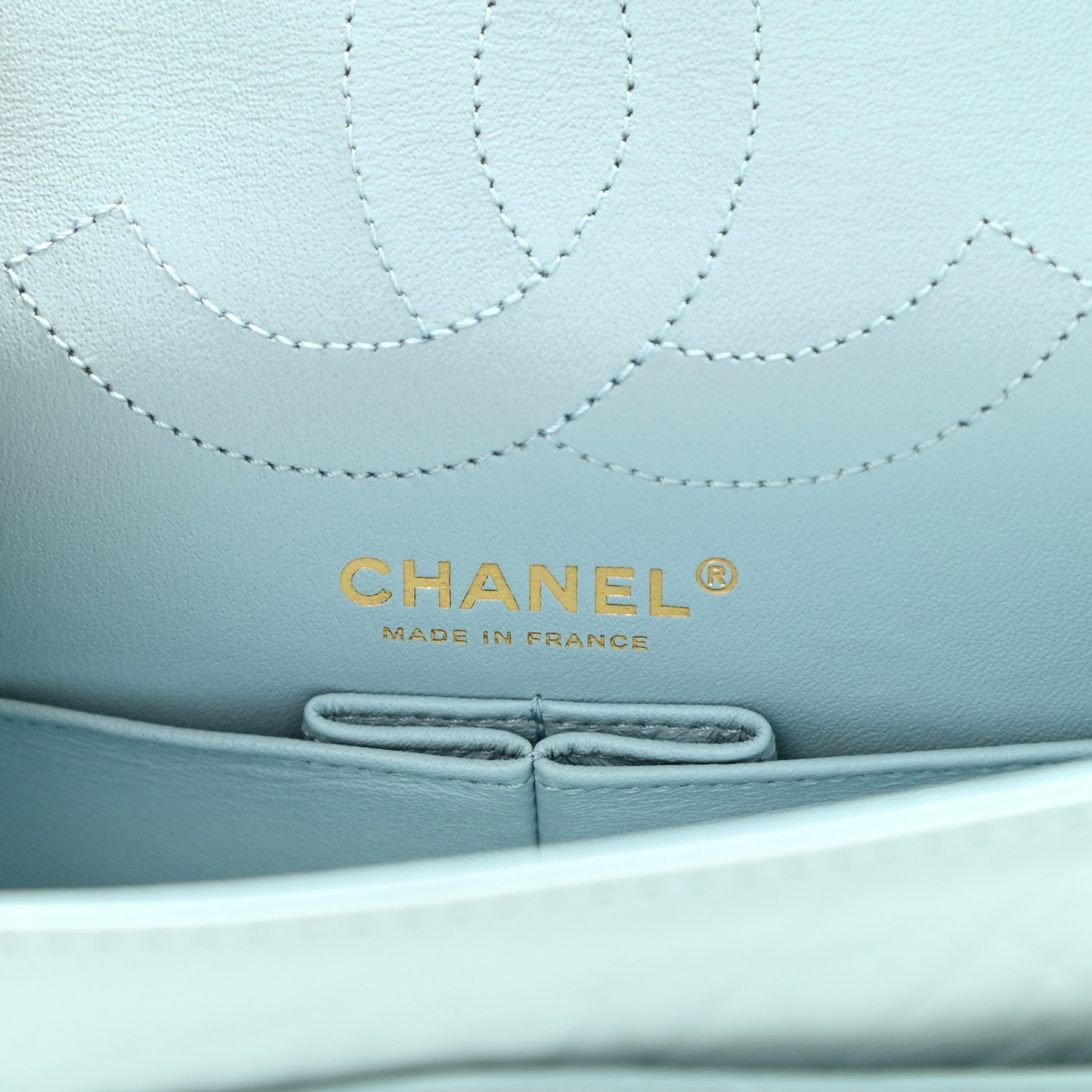 Chanel Aged Calfskin Quilted 2.55 Reissue 225 Flap Light Blue 6 of 8