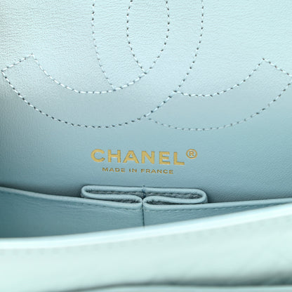 Chanel Aged Calfskin Quilted 2.55 Reissue 225 Flap Light Blue 6 of 8