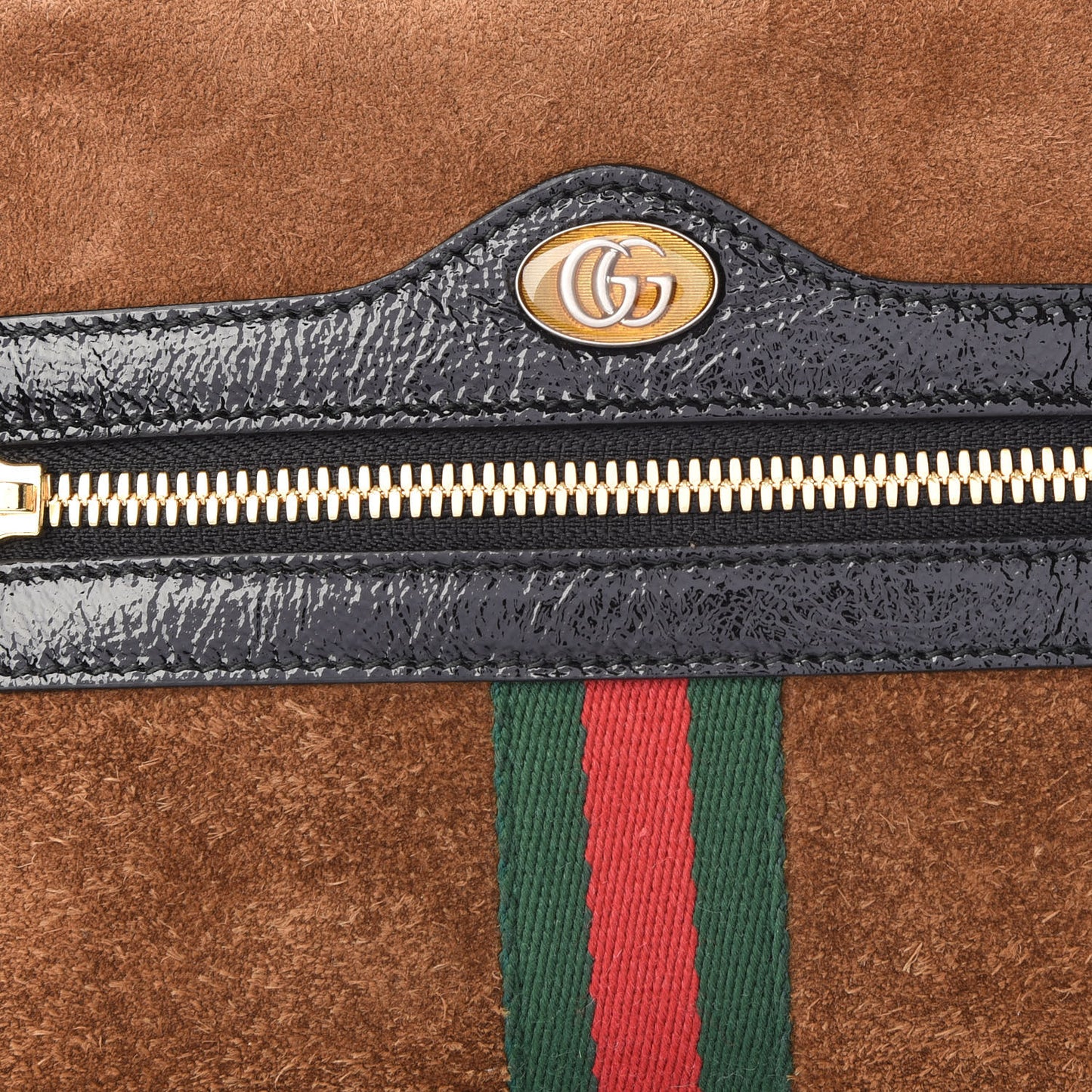Suede Small Ophidia Belt Bag 85 34 Brown