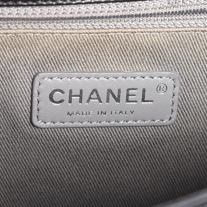 Chanel Lambskin Quilted Large Boy Flap Black 6 of 9