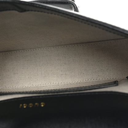 Gucci Azalea Calfskin Web Mini Horsebit 1955 Shoulder Bag Black 5 of 10