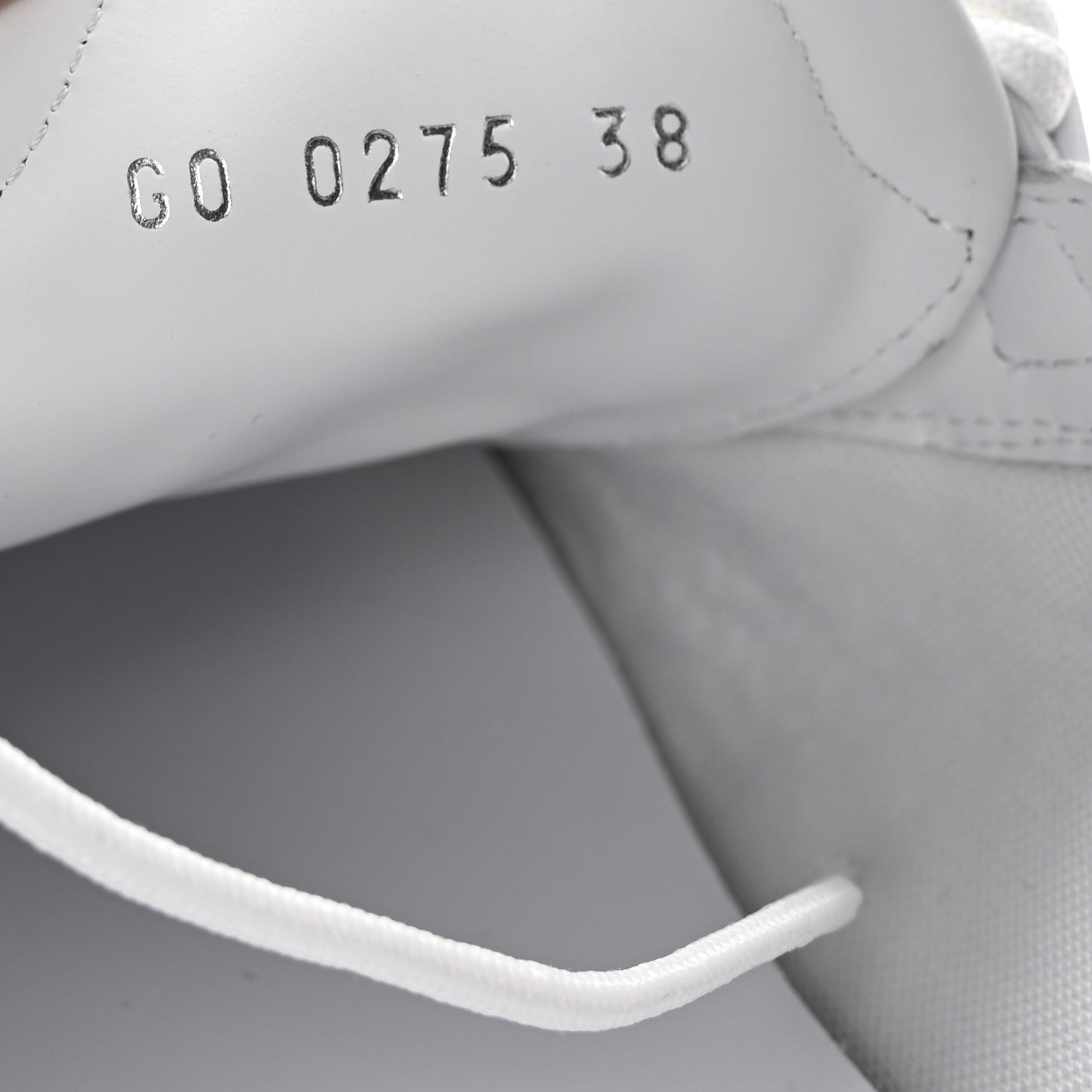 Monogram Calfskin Womens LV Sneakerina 38 White