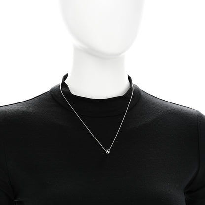 Chanel 18K White Gold Coco Crush Pendant Necklace 2 of 5