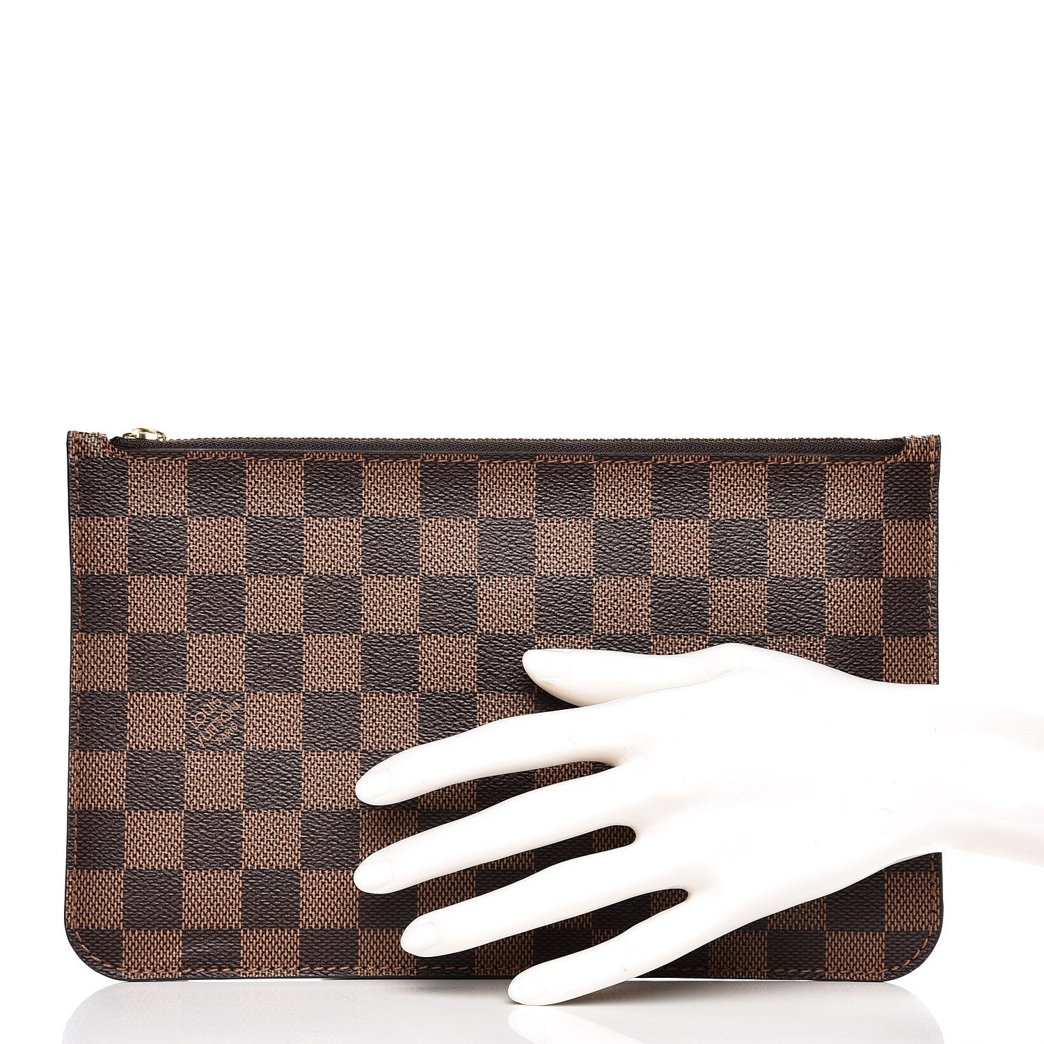 Louis Vuitton Damier Ebene Neverfull MM GM Pochette 2 of 7