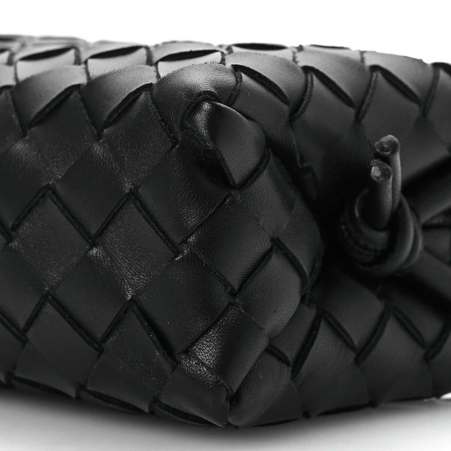 Bottega Veneta Nappa Intrecciato Mini Loop Camera Bag Black 9 of 10