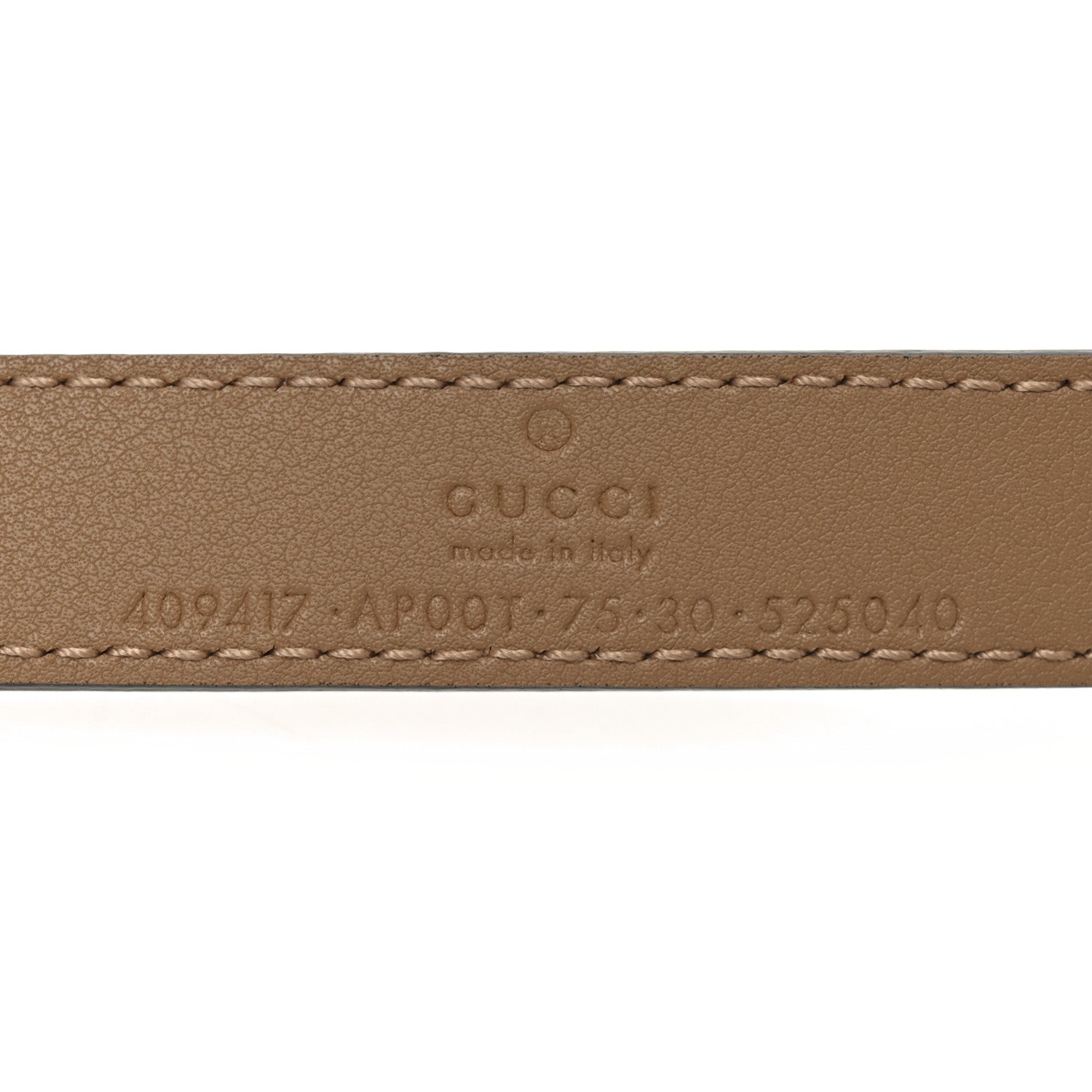 Gucci Calfskin Double G 20mm Belt 75 30 Porcelain Rose 4 of 5
