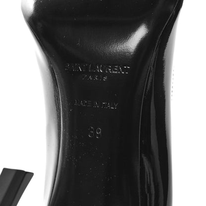 Saint Laurent Patent Opyum 85 Pumps 39 Black 7 of 8