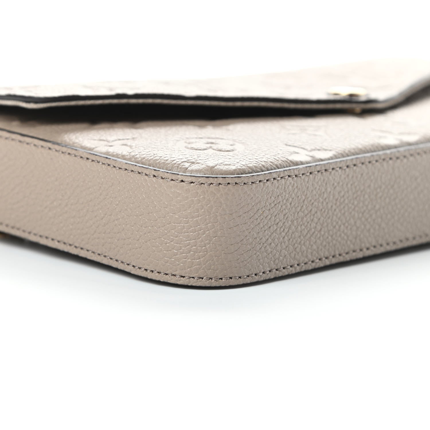 Louis Vuitton Empreinte Pochette Felicie Chain Wallet Tourterelle 10 of 11