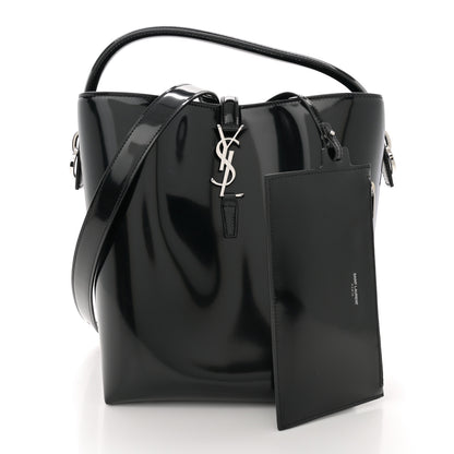 Saint Laurent Patent Calfskin Le 37 Bucket Bag Black 3 of 14