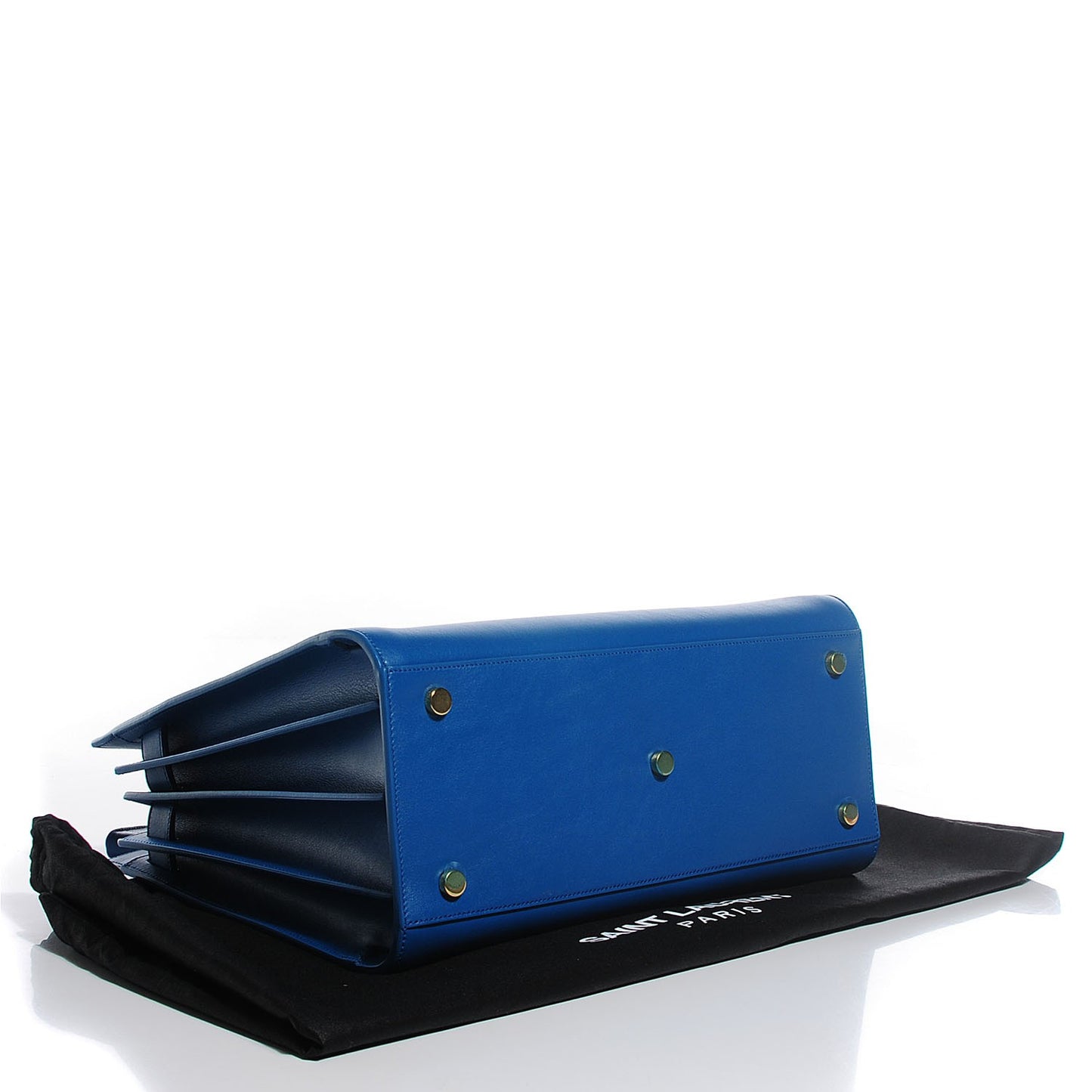 Calfskin Small Sac De Jour Indigo