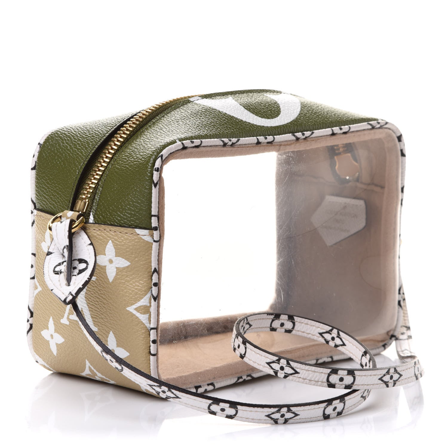 Louis Vuitton Monogram Giant Beach Pouch Kaki 3 of 10