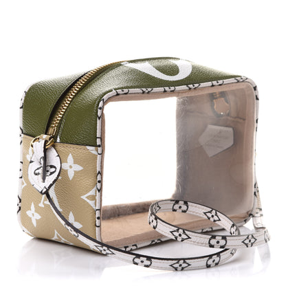 Louis Vuitton Monogram Giant Beach Pouch Kaki 3 of 10