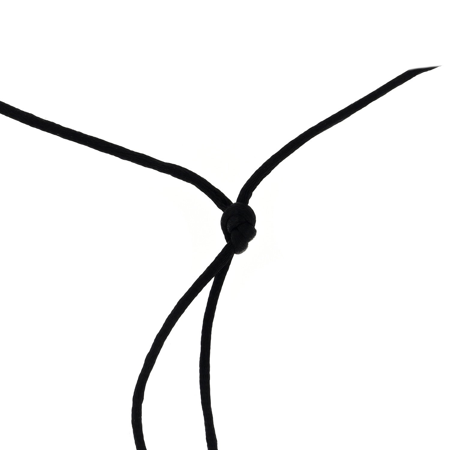 Tiffany 18K Yellow Gold Elsa Peretti Eternal Circle Pendant Cord Necklace 5 of 5