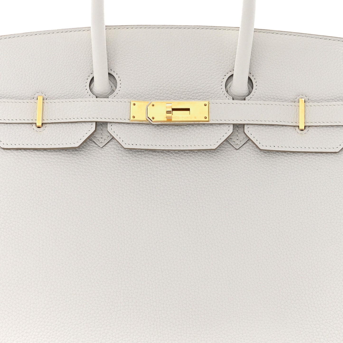 Togo Birkin 35 Gris Pale